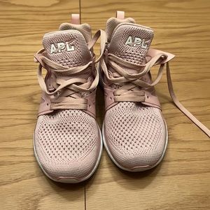 APL TechLoom Ascend Pink Knit Running Training Sneakers Womens Size 6.5